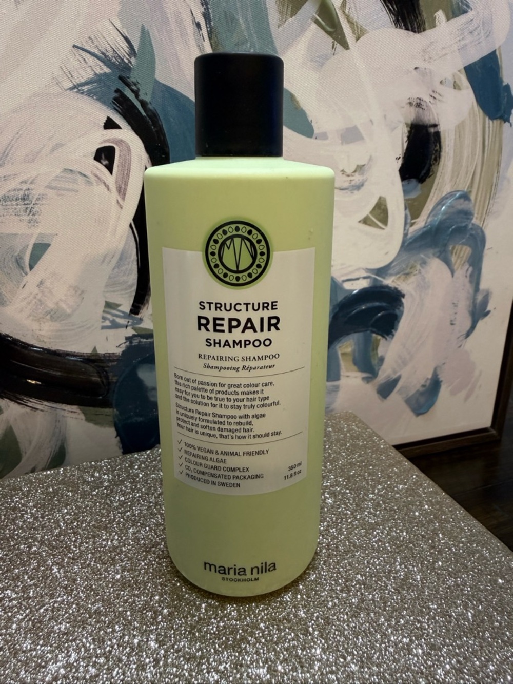 *NEW*11.8oz* Maria Nila* Structure Repair Shampoo - Light Green